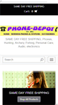 Mobile Screenshot of phone-depot.com