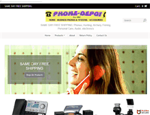 Tablet Screenshot of phone-depot.com